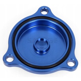 Oil filter cover for suzuki ltz 400 blue