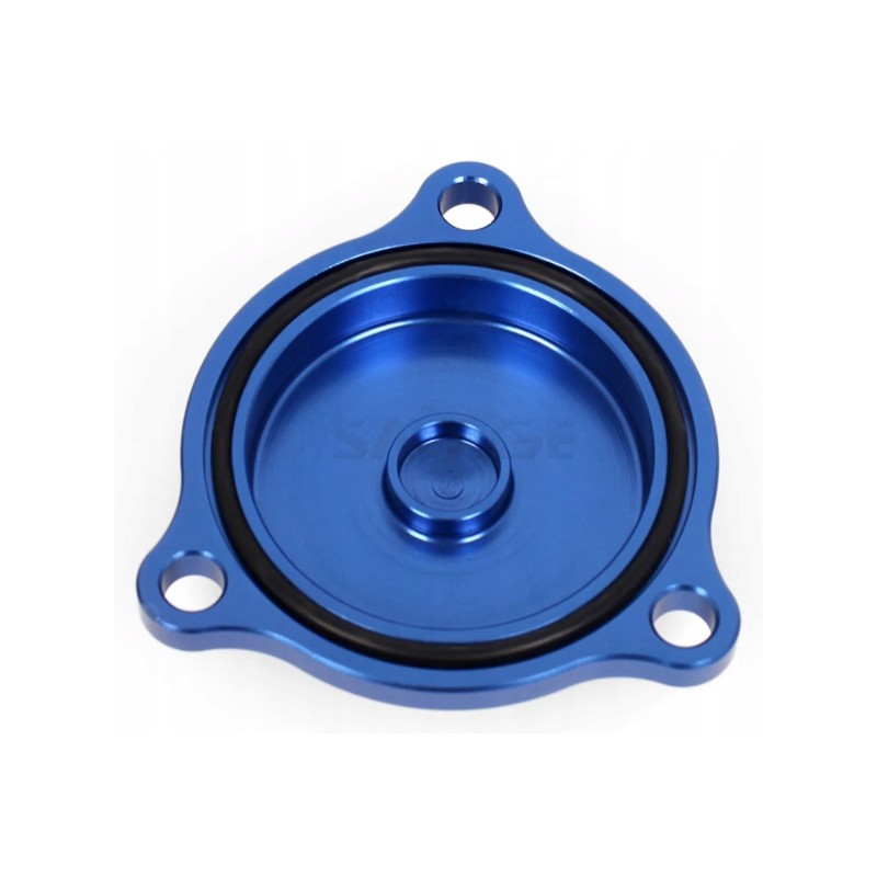 Oil filter cover for suzuki ltz 400 blue