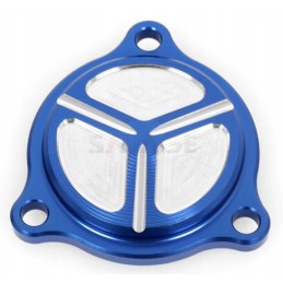 Oil filter cover for suzuki ltz 400 blue