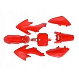 Plastic mini cross pit bike fender kit KXD MrF