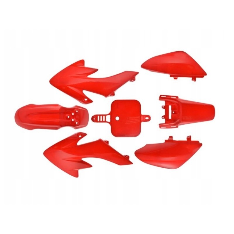 Plastic mini cross pit bike fender kit KXD MrF