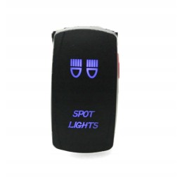 Spot lights utv blue light switch