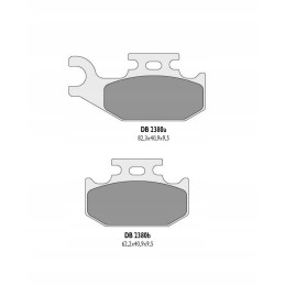 Delta braking brake pads kh317 atv suzuki lt a 500 vision 02 rear with