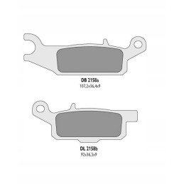 Delta braking brake pads kh446 yamaha yfm 550 grizzly 11 14 yfm 700