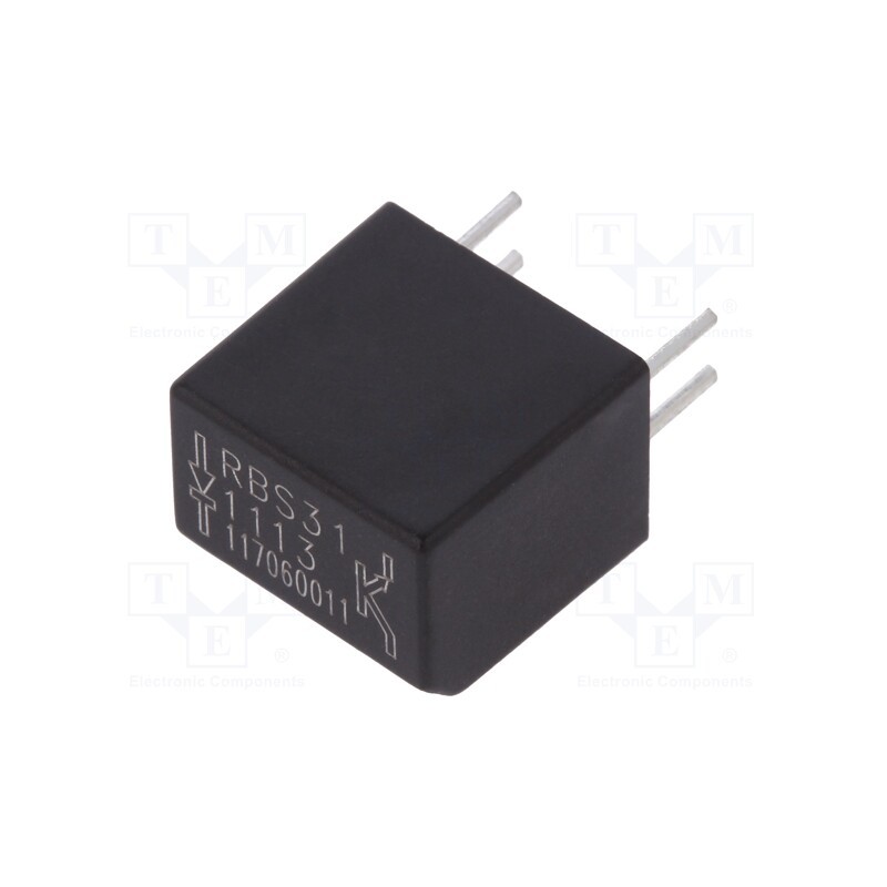 1 pcs x ONCQUE - RBS311113 - Sensor: tilt, ±5°, -25÷85°C, OUT: SPST-NO, 3.3÷5VDC, vertical