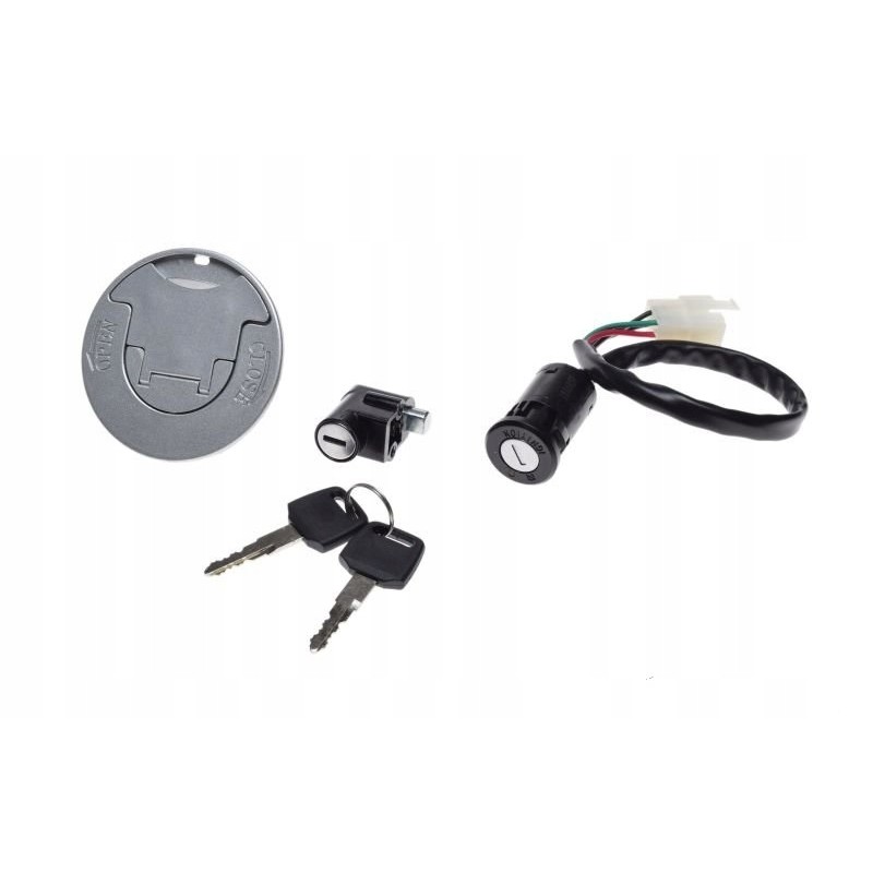 Ignition lock, bashan atv lock set, fuel cap