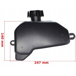 Fuel tank tank quad atv 110 125 wheels 8 inches