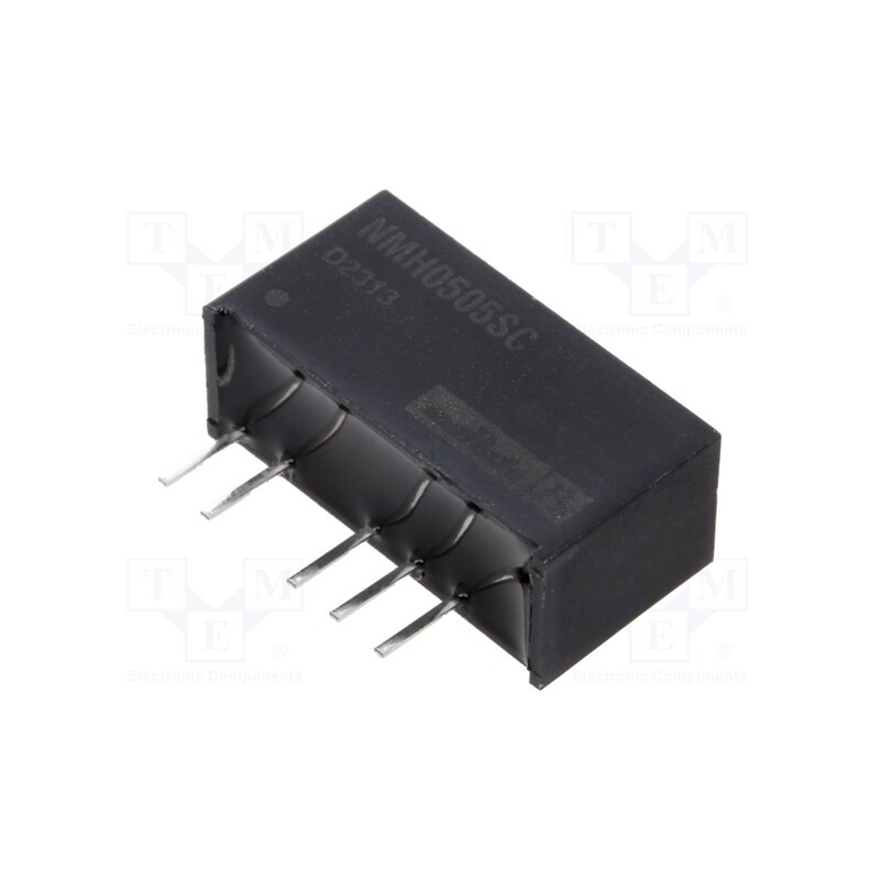 1 pcs x Murata Power Solutions - NMH0505SC - Converter: DC/DC, 2W, Uin: 4.5÷5.5V, Uout: 5VDC, Uout2: -5VDC, SIP