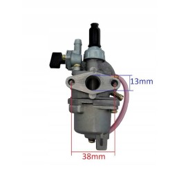 ATV carburetor for a 50cc mini pocket bike quad