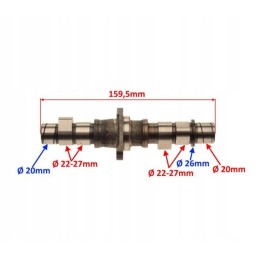 Atv 250 smc baross jialing camshaft