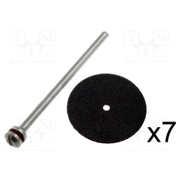 1 pcs x DONAU ELEKTRONIK - 1632 - Cutting wheels, 2.34mm, 7pcs.