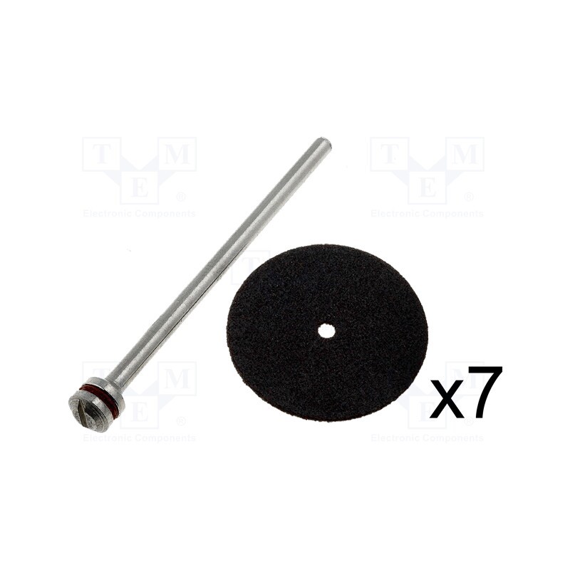 1 pcs x DONAU ELEKTRONIK - 1632 - Cutting wheels, 2.34mm, 7pcs.