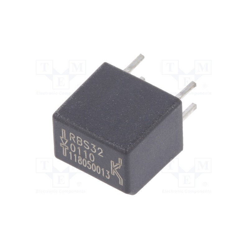 1 pcs x ONCQUE - RBS320110 - Sensor: tilt, -35°÷125°, -25÷85°C, OUT: SPST-NO, 3.3÷5VDC, vertical