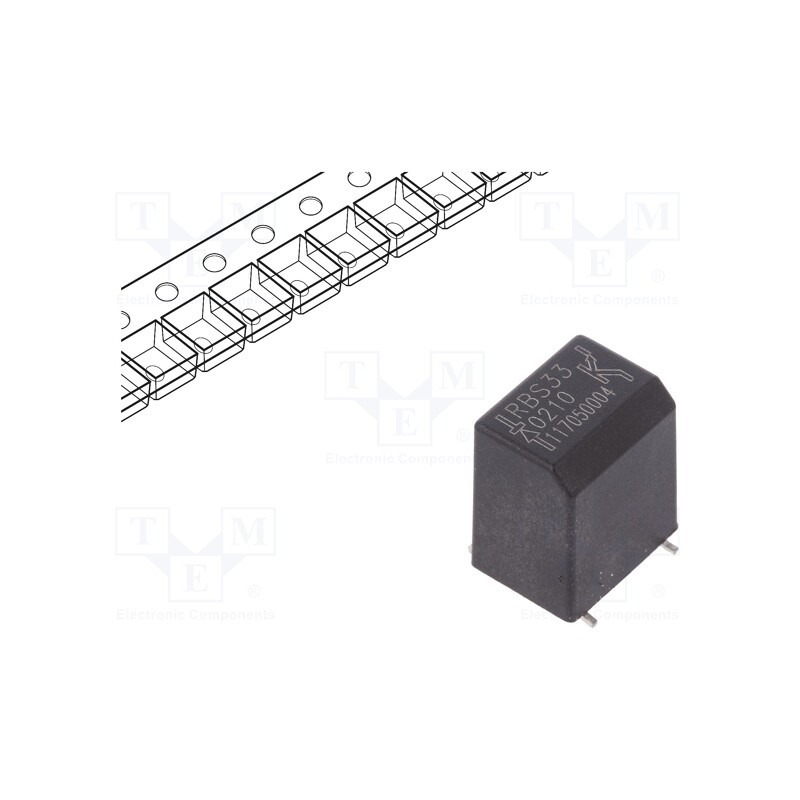 1 pcs x ONCQUE - RBS330210T - Sensor: tilt, ±35°, -25÷85°C, OUT: SPST-NO, 3.3÷5VDC, horizontal