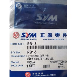 Gasket set for sym quad 250 can am ds250