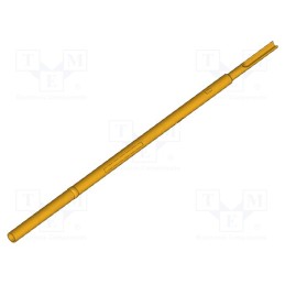 1 pcs x INGUN - KS-550 30 E08 - Test probe socket, Contact plating: gold-plated, KS-550, 31.6mm