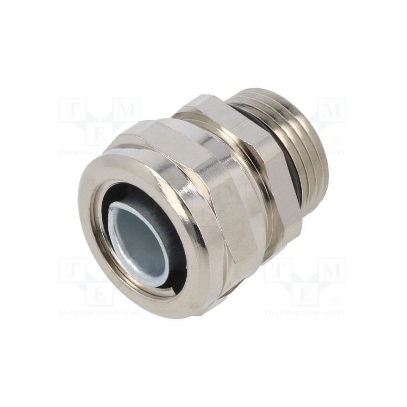 1 pcs x ANAMET EUROPE - 712.017.6 - Straight terminal connector, Thread: metric,outside, -55÷260°C