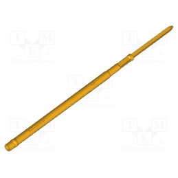 1 pcs x INGUN - KS-075 47 E05 - Test probe socket, Contact plating: gold-plated, KS-075, 40mm