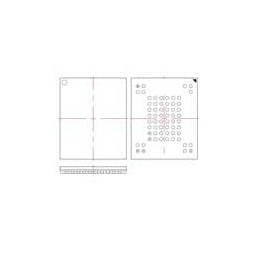 1 pcs : IS34MW02G084-BLI - NAND Flash 2Gbit (x8, 4 bit ECC), 63 BALL VFBGA, 1.8V, RoHS, IT