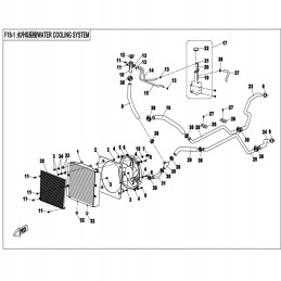 Radiator temperature sensor cfmoto 800 x8 7020 150600