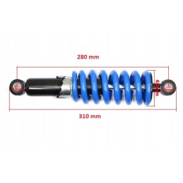 Rear shock absorber 28cm cross 110 125cc blue