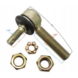 M10xm14 conical tie rod end