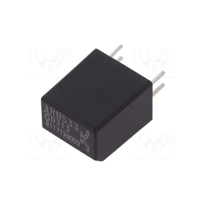 1 pcs x ONCQUE - RBS330313 - Sensor: tilt, ±10°, -25÷85°C, OUT: SPST-NO, 3.3÷5VDC, horizontal