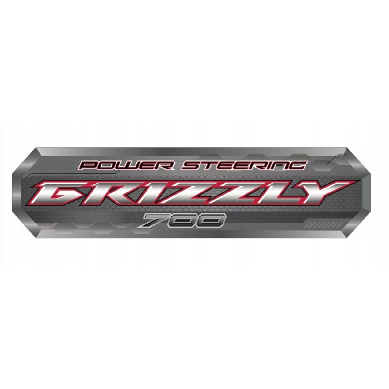 Yamaha grizzly 700ps 330mm sticker