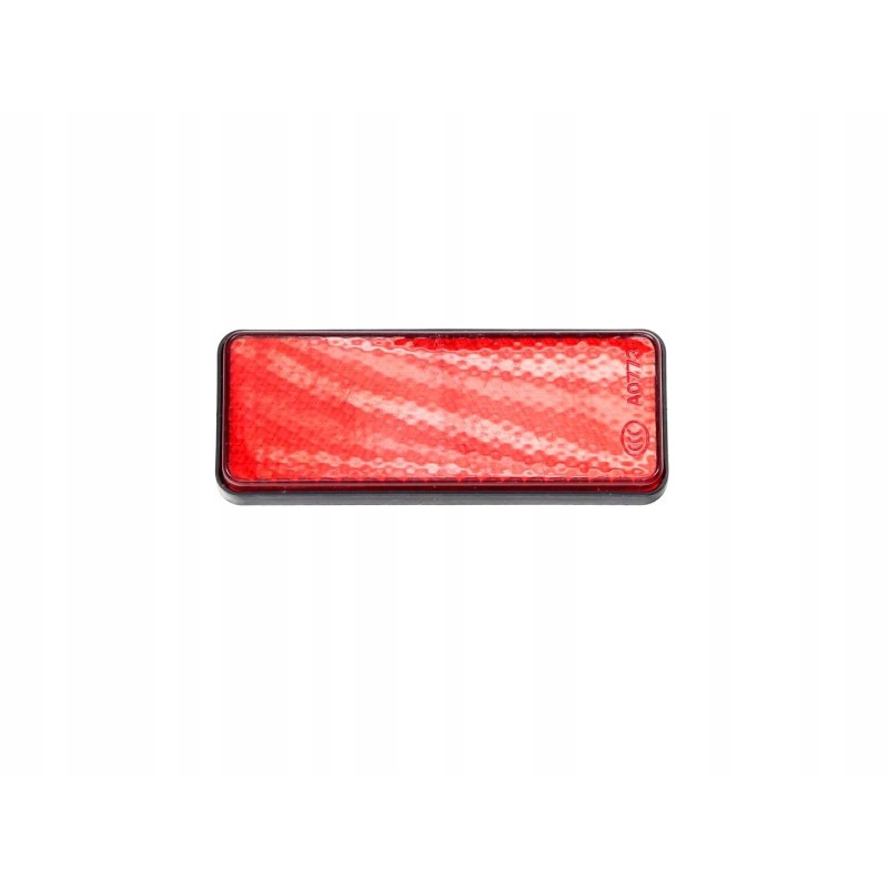 Reflector red rectangle 88x34mm ATV 125 Fuxin