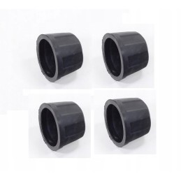 Rubber nuts for ATV hubs, set of 4 pcs