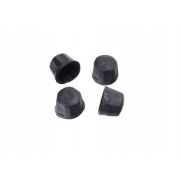 Rubber nuts for ATV hubs, set of 4 pcs