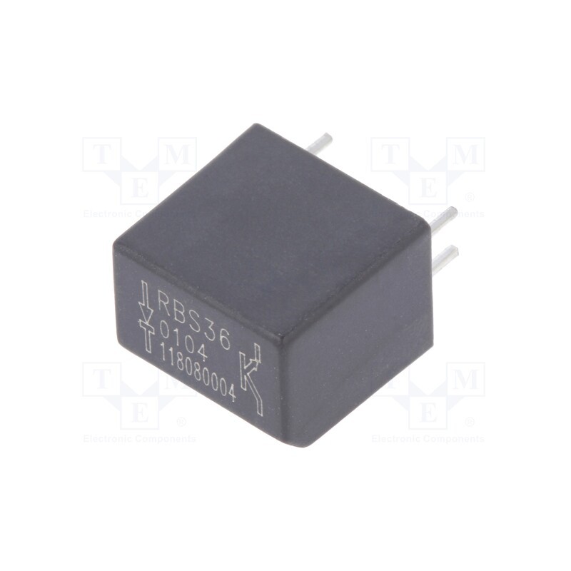1 pcs x ONCQUE - RBS360104 - Sensor: tilt, ±40°, -25÷85°C, OUT: SPST-NO, 3.3÷5VDC, horizontal