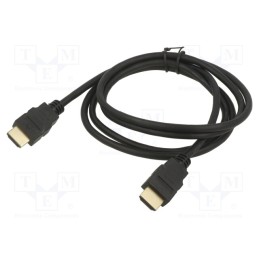 1 pcs x ART - KABHD OEM-44HQ - Cable, HDMI 2.0, HDMI plug,both sides, 1.8m, black, 24AWG, Core: Cu