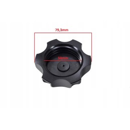 Fuel tank cap atv 110 125 aluminum bri