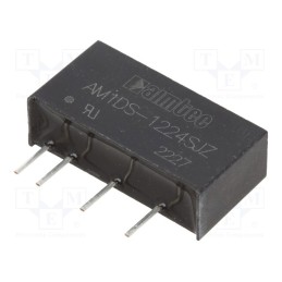 1 pcs x AIMTEC - AM1DS-1224SJZ - Converter: DC/DC, 1W, Uin: 10.8÷13.2V, Uout: 24VDC, Iout: 42mA, SIP7