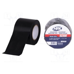 1 rol x HPX - IB5020 - Tape: electrical insulating, W: 50mm, L: 20m, Thk: 0.12mm, black