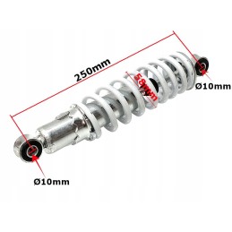 Rear shock absorber atv 110 white hb