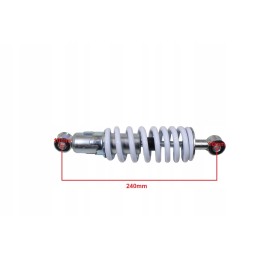 Rear shock absorber atv 110 white hb
