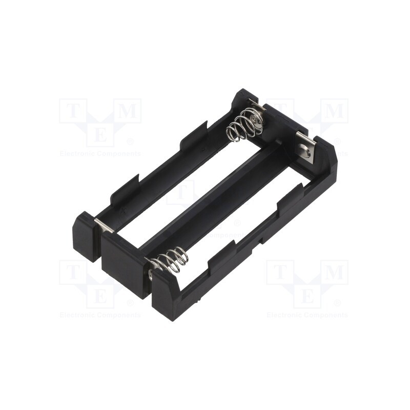 1 pcs x KEYSTONE - 1123 - Holder, 20700,21700, Batt.no: 2, PCB,THM, for PCB