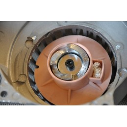 Magneto flywheel pocket win