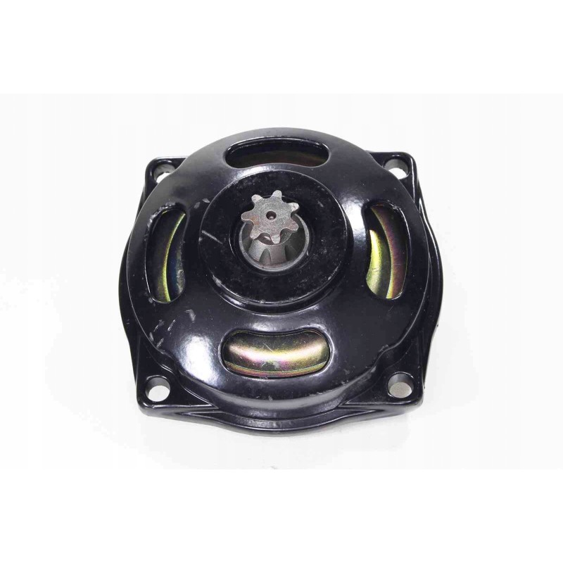 Clutch bell with a metal pocket sprocket with 7 teeth