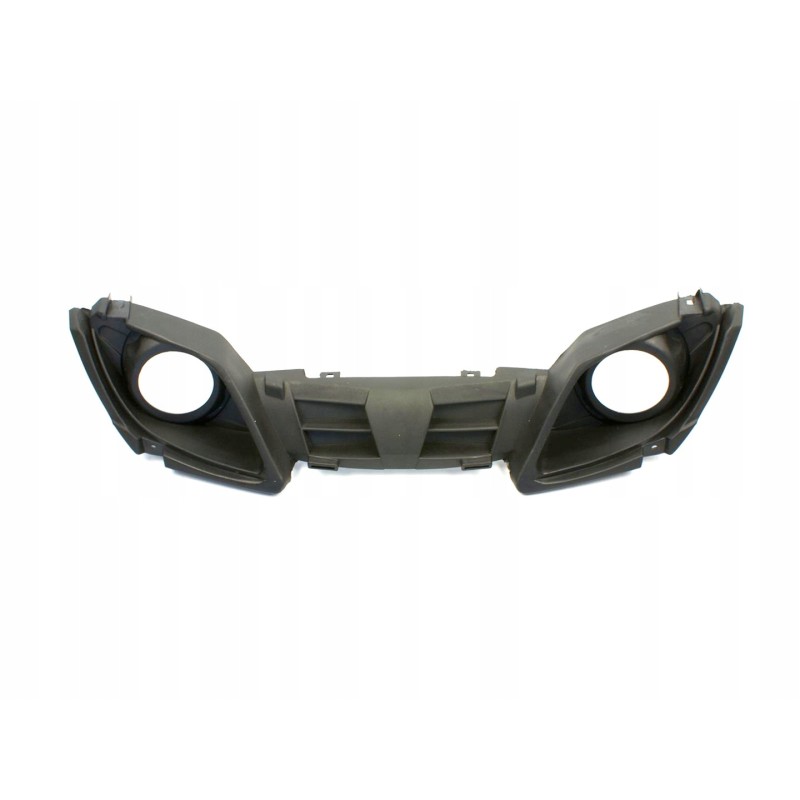 Plastic round lamps front atv 125 black fuxin