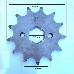Front sprocket 13z 530h quad atv 200 250