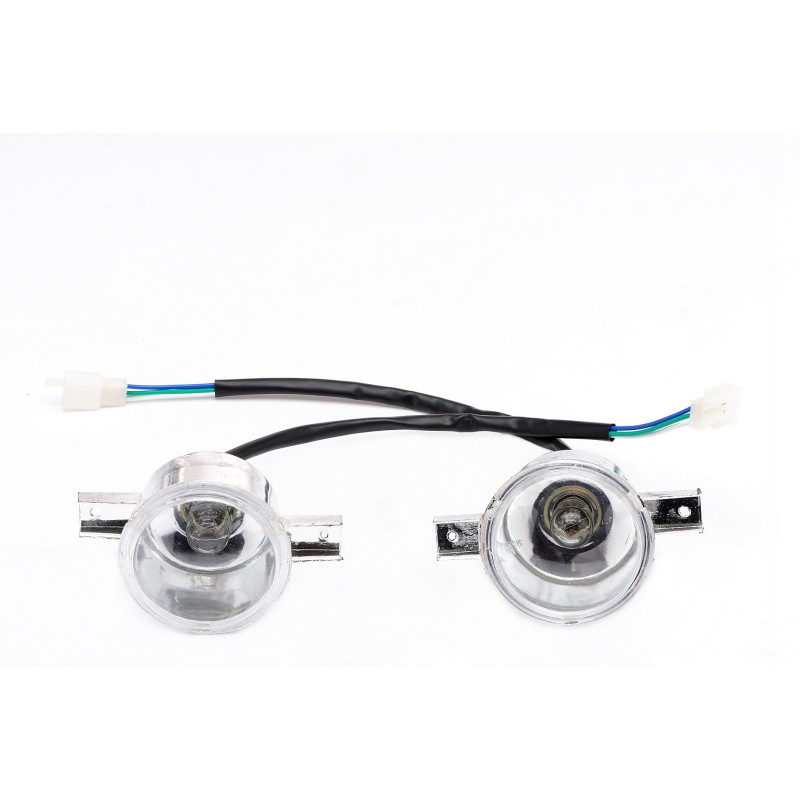 Set of front lamps for quad ATV 110 125 Hamer