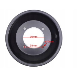 Front rim 8 ATV 200 250 Bashan black, 4 screws