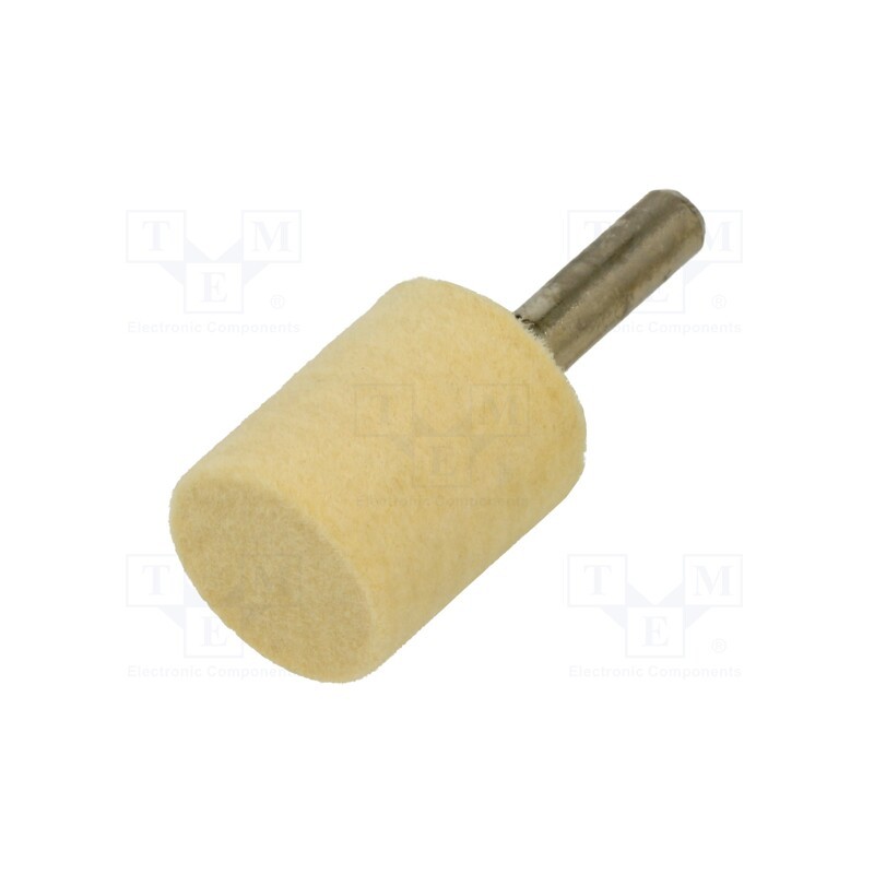 1 pcs x ABRA BETA - 1236140 - Grinding pin, for polishing metals, felt, with lever
