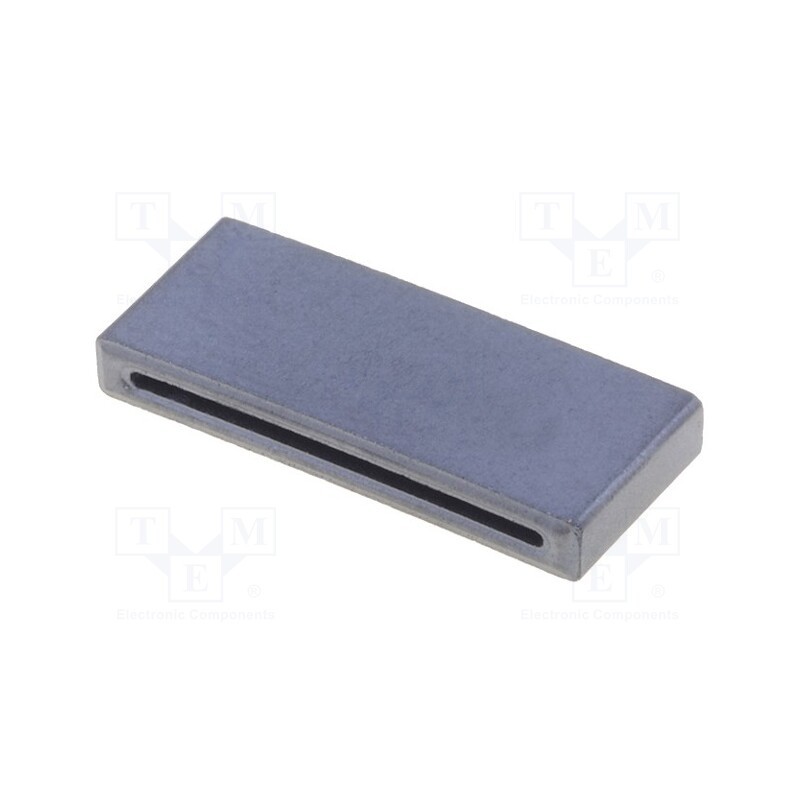 5 pcs x RICHCO - RFS1-6-8-A5 - Core: ferrite, for flat cable, 28Ω, A: 10mm, B: 3.2mm, C: 8mm, D: 8mm