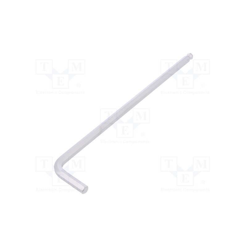 1 pcs x WIHA - 1402 - Wrench, hex key,spherical, HEX 6mm, Overall len: 184mm