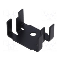 1 pcs x SEIFERT ELECTRONIC - KL-166/SW - Heatsink: extruded, U, SOT32,SOT93,TO126,TO218,TO220,TO247,TOP3