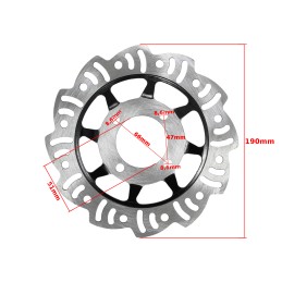 Brake disc cross 125 front